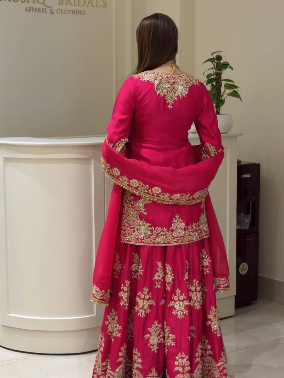 Stunning Silk Party Wear Kurti Palazzo Suit with Embroidered Dupatta - Wedding & Festive Wear