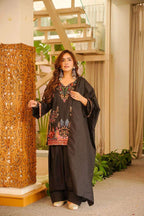 Designer Black Kurta Farshi Salwar Set for Graceful Festive and Casual Looks