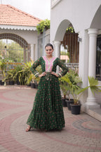 Navratri Special Women's Traditional Ethnic Long Gown for Garba Night