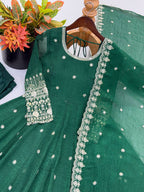 Designer Ready to Wear Anarkali Gown, Pant With Dupatta- Wedding & Festive Wear