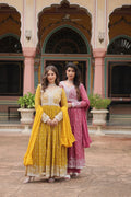 Luxury Faux Georgette Kurti Plazzo Suit with Rich Embroidery