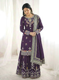 Premium Faux Georgette Sharara Set with Lace Border Dupatta