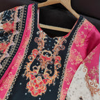 Everyday Elegance Pakistani Style Muslin Suit with Lining