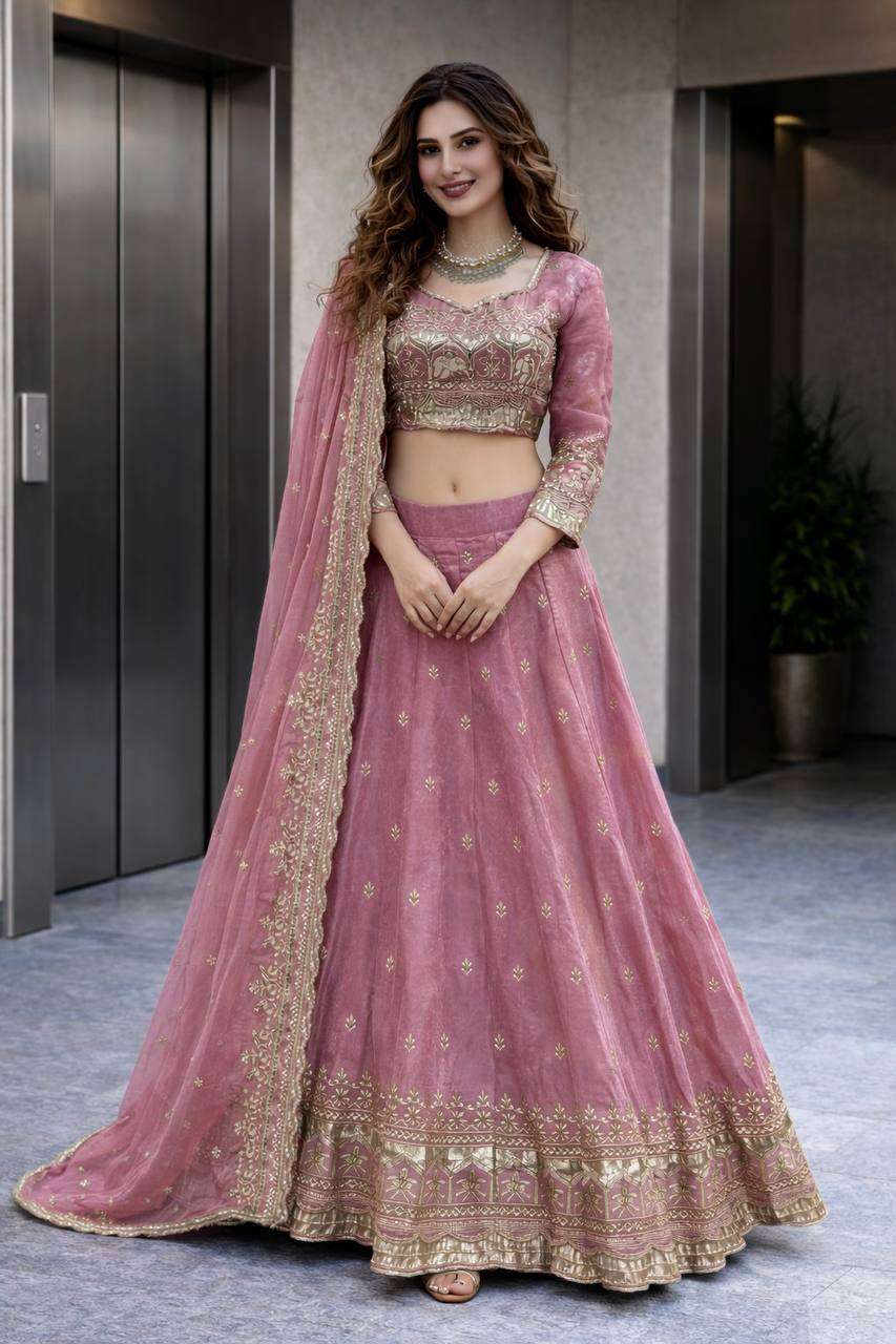 Occasion Ready Fandy Silk Lehenga Choli with Rich Embroidery