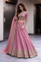 Occasion Ready Fandy Silk Lehenga Choli with Rich Embroidery