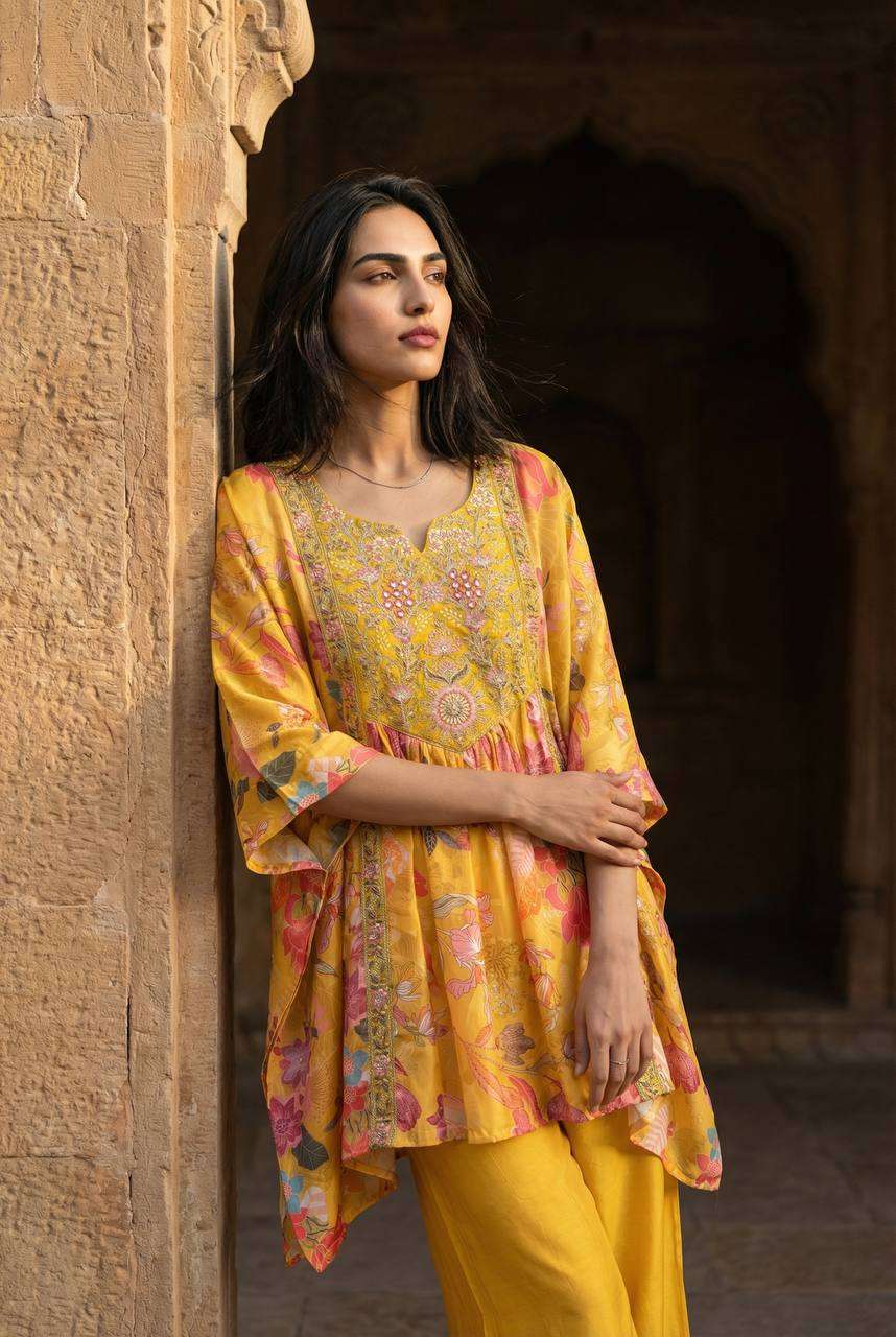 Exclusive Digital Printed Kaftan Palazzo Collection