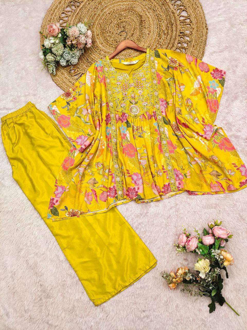 Exclusive Digital Printed Kaftan Palazzo Collection