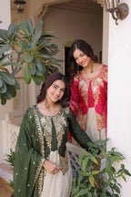 Occasion Ready Designer Roman Glass Gown Outfit