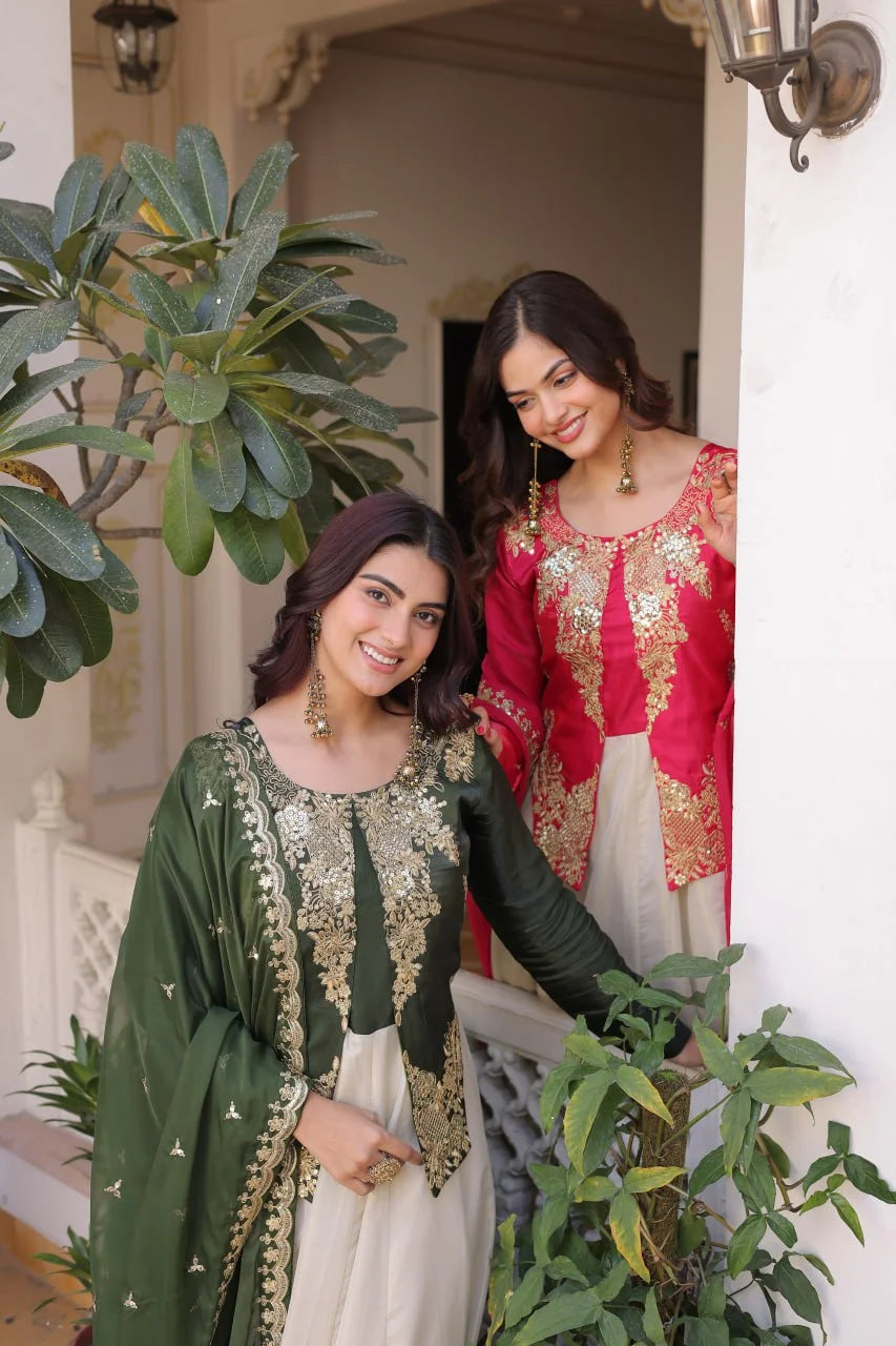Occasion Ready Designer Roman Glass Gown Outfit