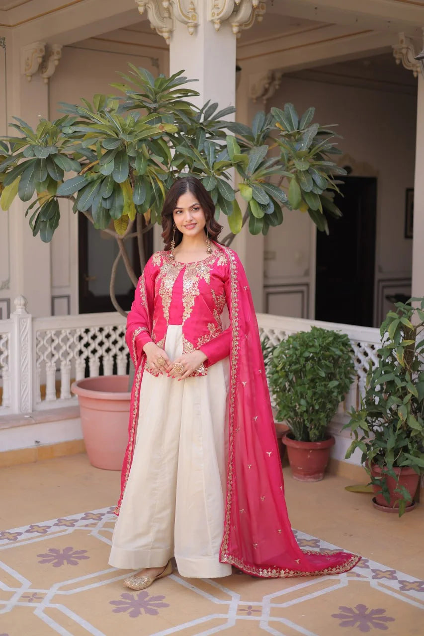 Occasion Ready Designer Roman Glass Gown Outfit