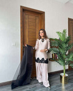 Pearls & Shine â€“ Trending Farsi Salwar Suit in Beads & Sequence