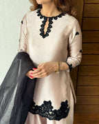 Pearls & Shine â€“ Trending Farsi Salwar Suit in Beads & Sequence