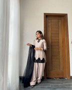 Pearls & Shine â€“ Trending Farsi Salwar Suit in Beads & Sequence