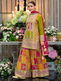 Festive Wear Chinon Silk Embroidered Plazzo Set with Faux Georgette Sequence Dupatta