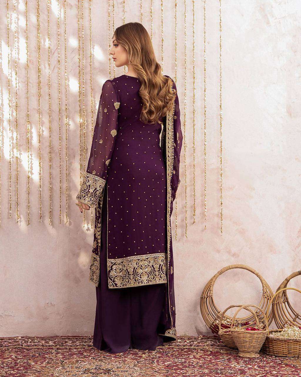 Elegant Kurta Plazzo Dupatta Set – Trending Party Wear
