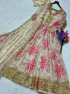 Grace Every Celebration in This Stunning Pink Embroidered Anarkali