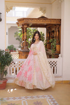 Grace Every Celebration in This Stunning Pink Embroidered Anarkali
