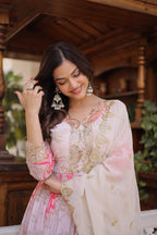 Grace Every Celebration in This Stunning Pink Embroidered Anarkali