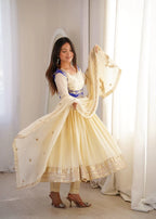 Wedding & Festive Special Anarkali Koti Pent with Rich Embroidery Dupatta