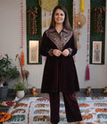Velvet Frontâ€“Back Sequence Embroidery Set