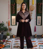 Velvet Frontâ€“Back Sequence Embroidery Set