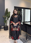 Embroidered Farshi Salwar Suit For Women - Festive And Traditional Wear
