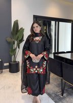 Embroidered Farshi Salwar Suit For Women - Festive And Traditional Wear