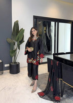 Embroidered Farshi Salwar Suit For Women - Festive And Traditional Wear