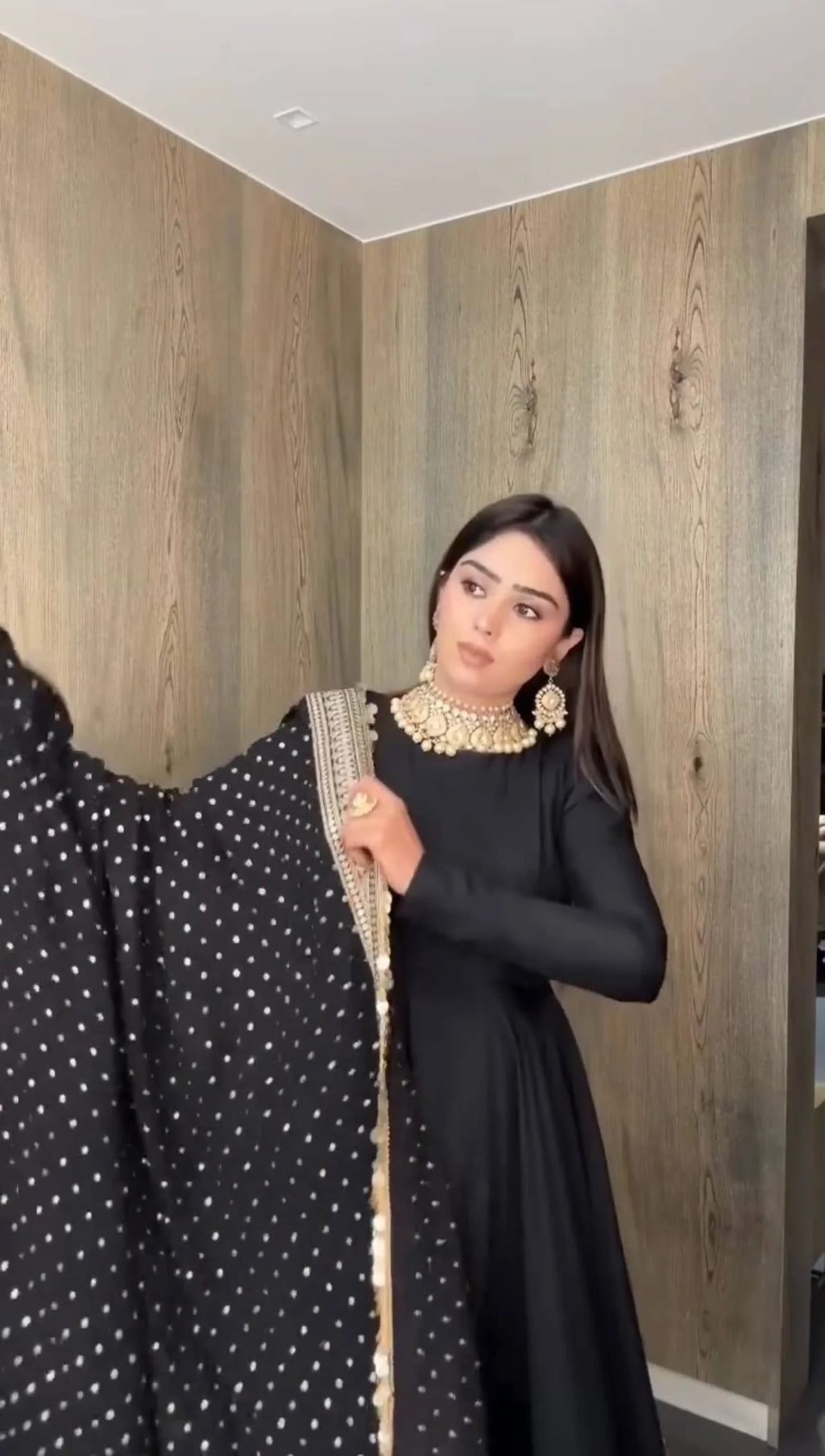Graceful Roman Silk Anarkali Suit with Georgette Dupatta For Festive Nights