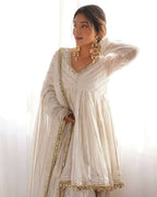 Women’s Sharara Plazzo Set – Mirror Handwork Style