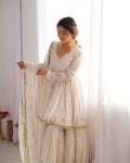 Women’s Sharara Plazzo Set – Mirror Handwork Style