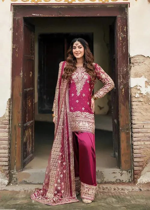 Elegant Statement: Thread, Sequence & Coding Dori Work Farshi Salwar Suit Set