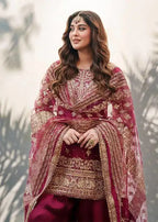 Elegant Statement: Thread, Sequence & Coding Dori Work Farshi Salwar Suit Set