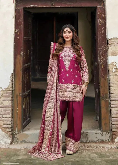 Elegant Statement: Thread, Sequence & Coding Dori Work Farshi Salwar Suit Set