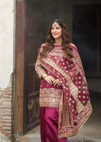 Elegant Statement: Thread, Sequence & Coding Dori Work Farshi Salwar Suit Set