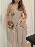 Party Perfect: Georgette Lehenga Saree Set