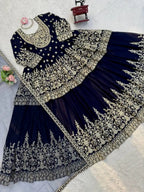Sparkle Vibes: Sequence Top Lehenga With Dupatta Outfit