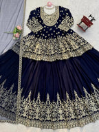 Sparkle Vibes: Sequence Top Lehenga With Dupatta Outfit