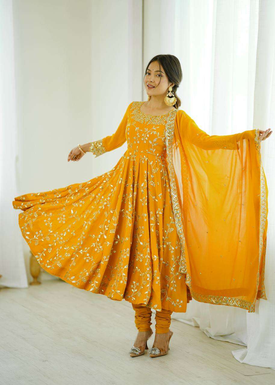 Womenâ€™s Festive Gown Outfit â€“ Party & Celebration Ready
