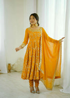 Womenâ€™s Festive Gown Outfit â€“ Party & Celebration Ready