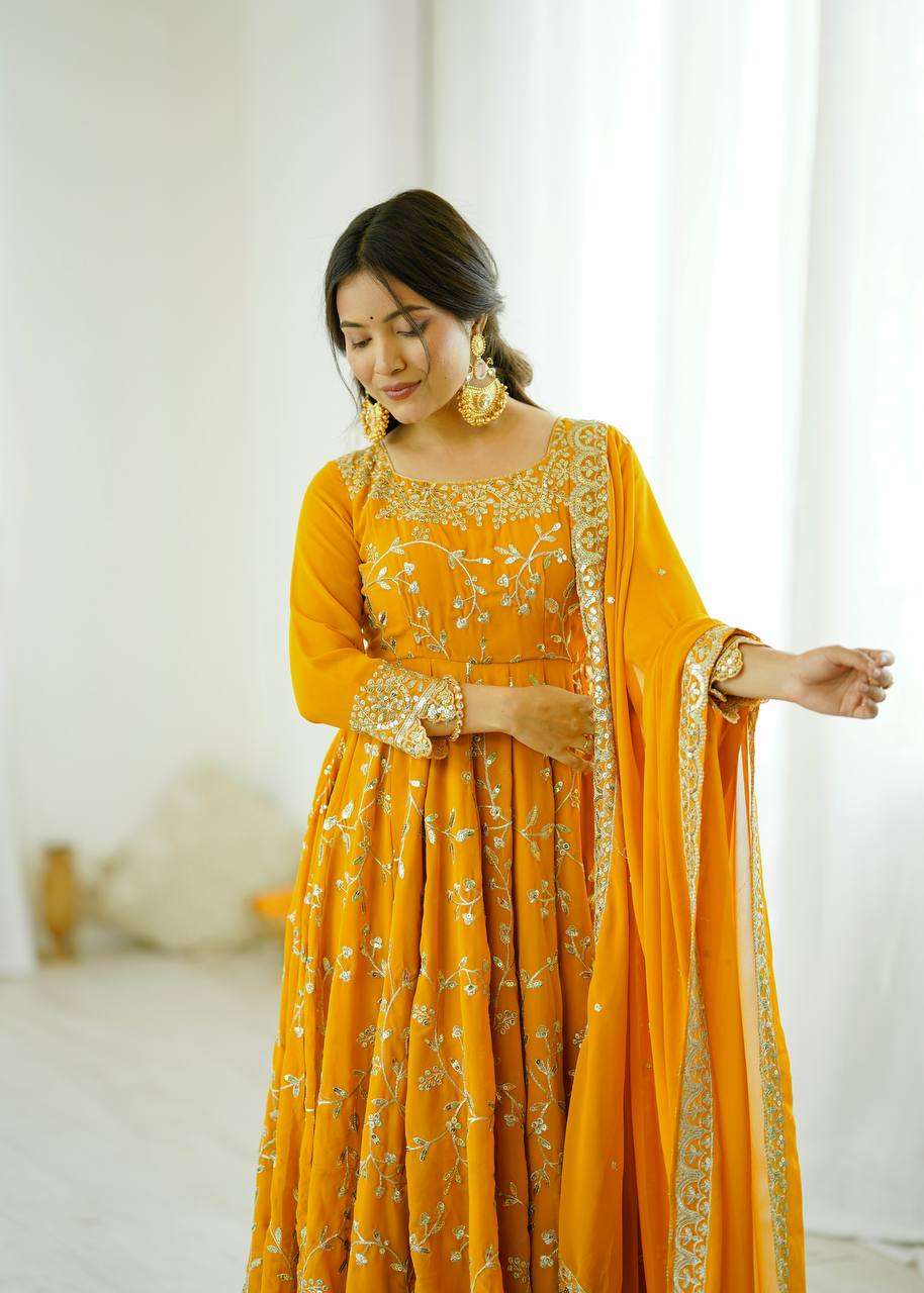 Womenâ€™s Festive Gown Outfit â€“ Party & Celebration Ready