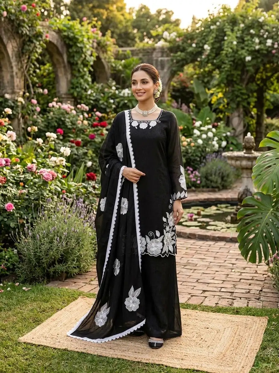 Effortless Elegance: Silk Sequence 3-Piece Set