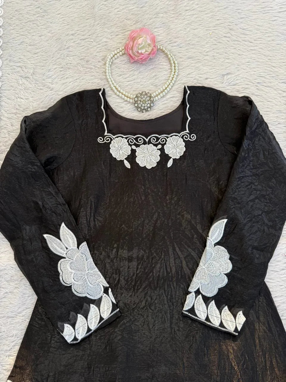 Effortless Elegance: Silk Sequence 3-Piece Set