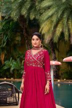 Grace in Motion â€“ Designer Pant Suit with Dupatta Belt Work