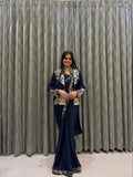 Designer Ready-to-Wear Saree with Embroidered Jacket & Blouse