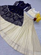 Festive Wear Simar Cosmos Lehenga Set with Heavy Embroidered Shrug