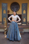 Navratri Special Designer Ethnic Top With Lehenga for Women for Dandiya Nights
