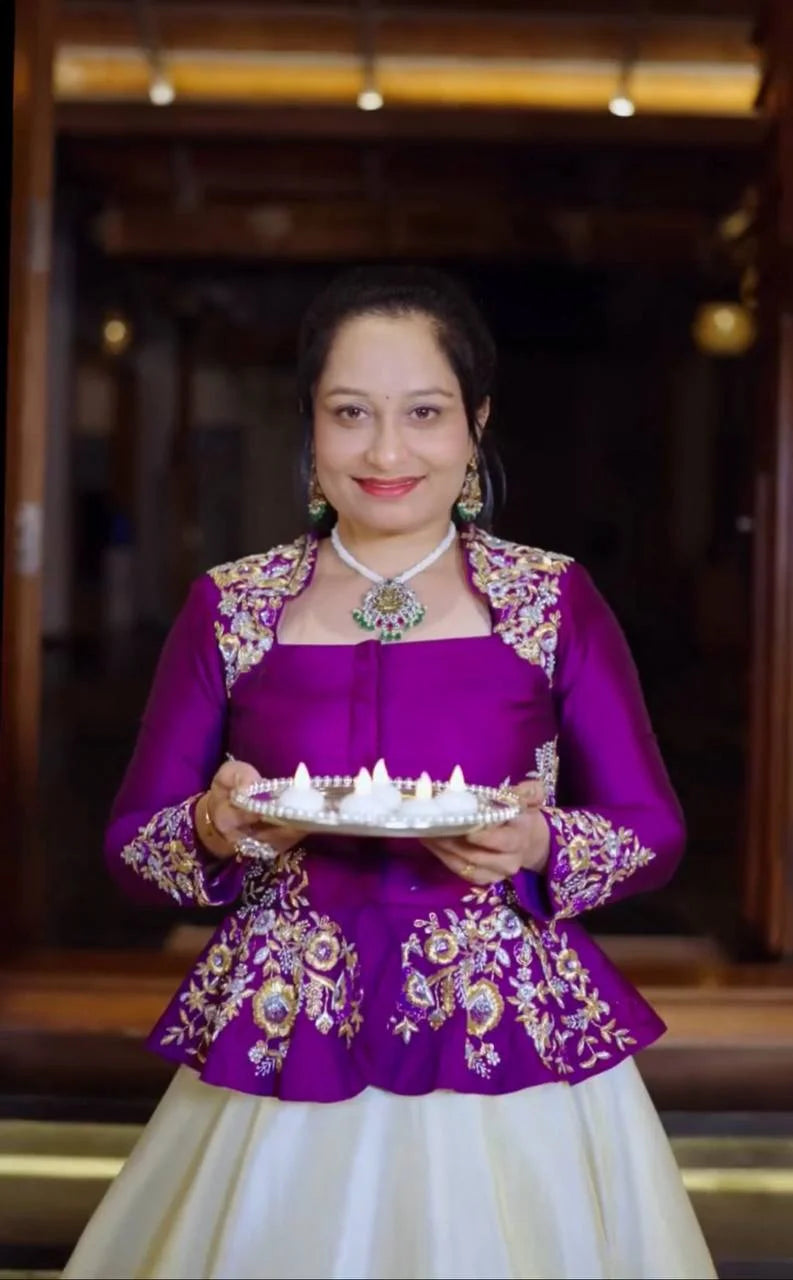Festive Wear Chinon Embroidery Lehenga Choli for Women