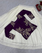 Festive Wear Chinon Embroidery Lehenga Choli for Women