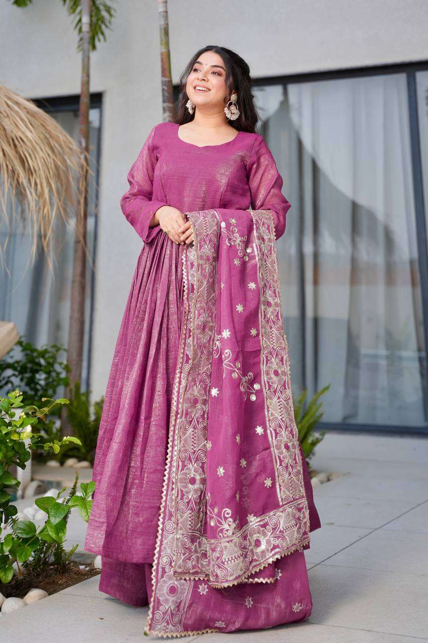 Royal Glow â€“ Gold Crazy Kurti & Sharara Party Collection